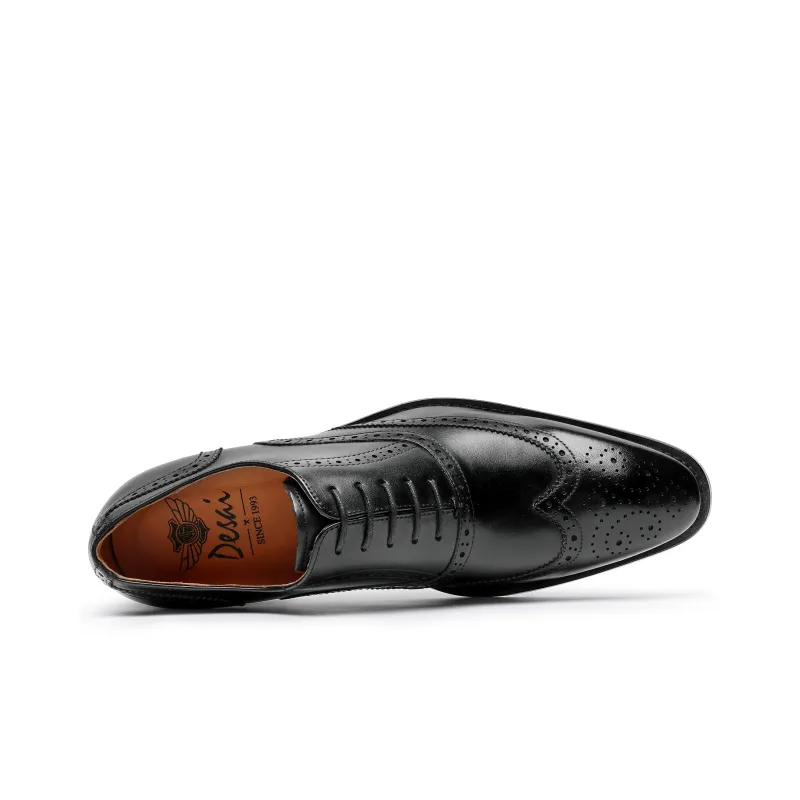 Desai Desai Dress Shoes Men's Black-3