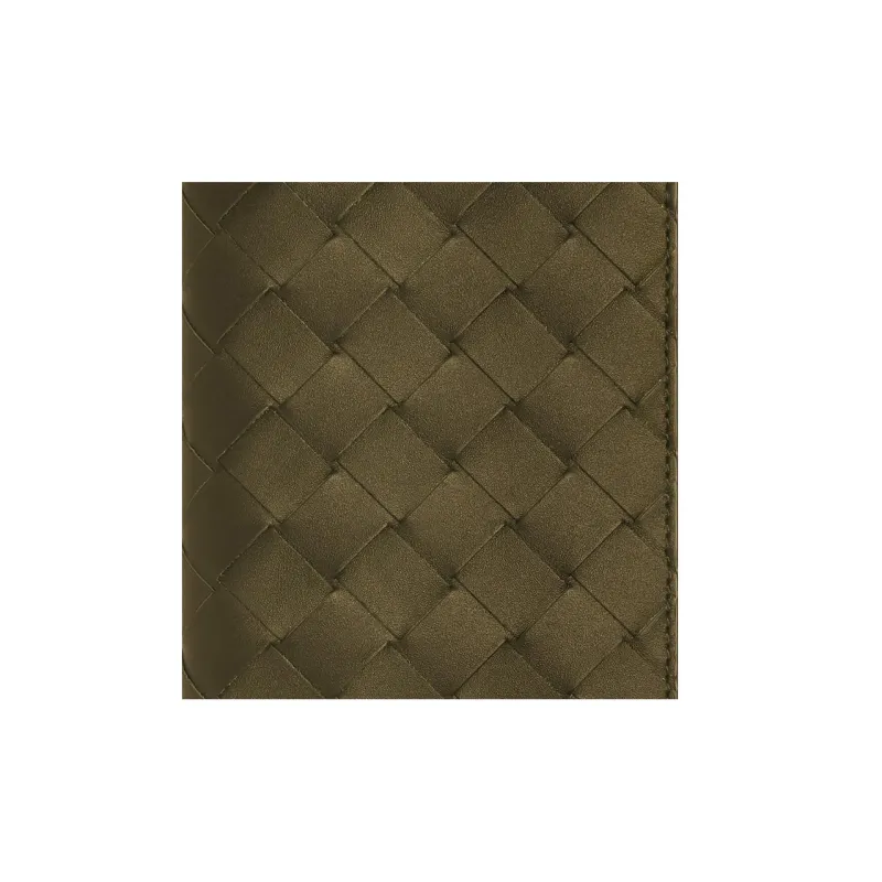 Bottega Veneta Intrecciato Flap Wallet-4