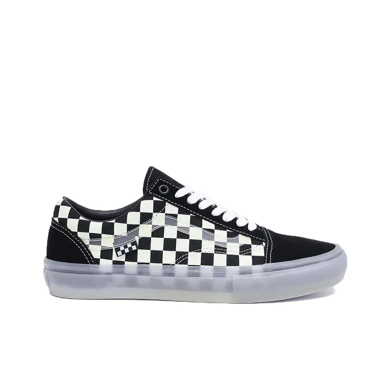 Old Skool Skate Vans 'Glow In The Dark Checkerboard'-1
