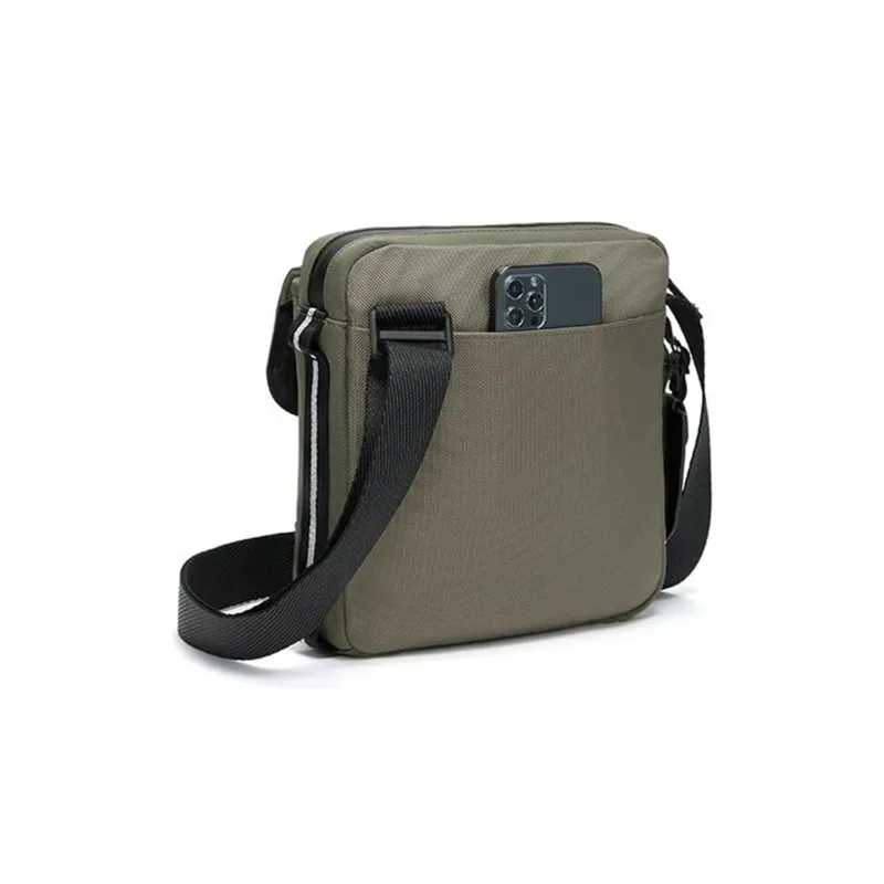 TUMI Nylon Messenger Bag Shoulder Bag Crossbody Bag Men's Sand Gray-3