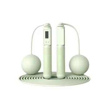 Great Connoisseur Aerobic Fat Reduction Smart Counting Jump Ropes Fitness Crowd Handle Material Silicone PVC 3m