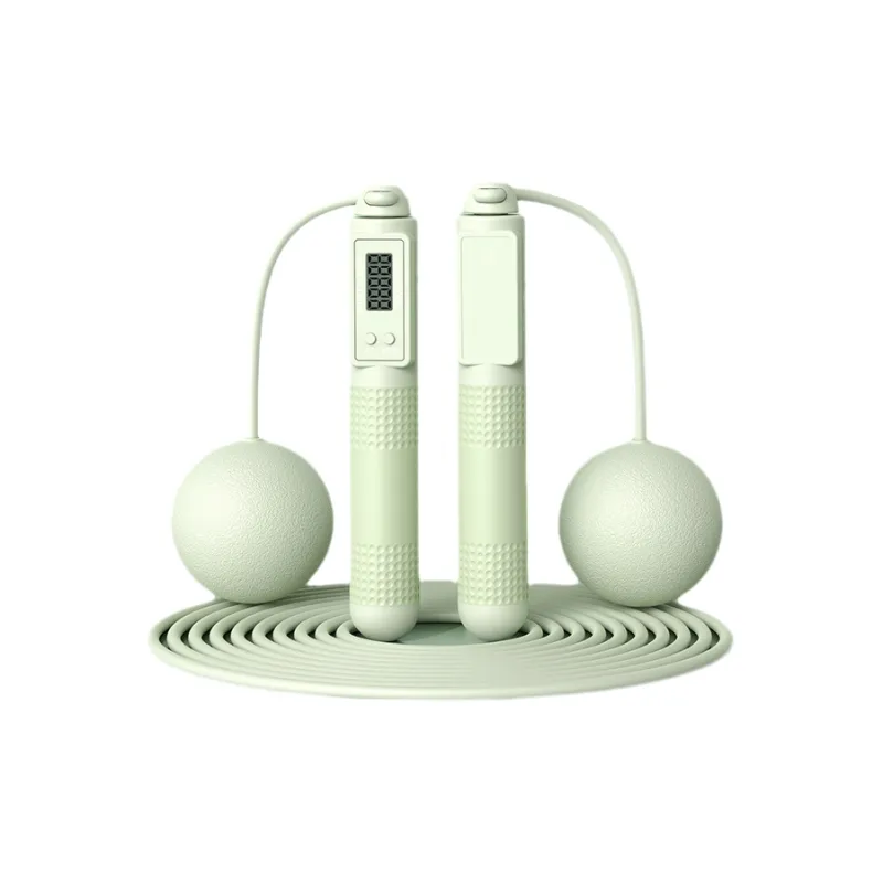 Great Connoisseur Aerobic Fat Reduction Smart Counting Jump Ropes Fitness Crowd Handle Material Silicone PVC 3m-0