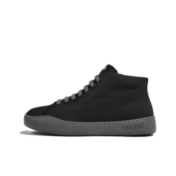 CAMPER Peu Touring Slip-Resistant Cushioning High-Top Skateboard Shoes Women's Black Gray