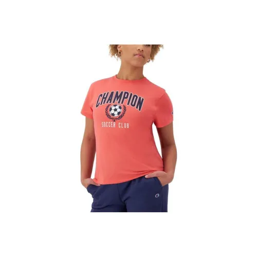 Champion T-Shirts Women's Red