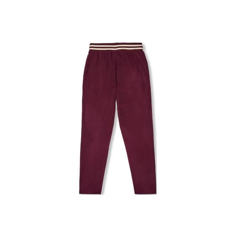 LI NING 1990 Classic Collection Casual Pants Women's Dark Burgundy-1