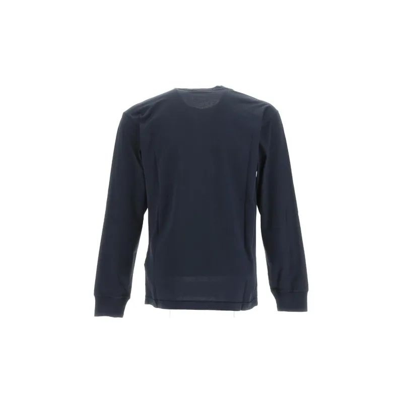 STONE ISLAND Logo Patch Long Sleeved T Shirt-1