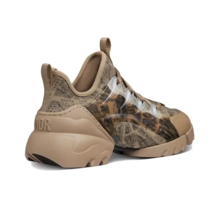 DIOR D-Connect Women's Casual Shoes Women's Beige-3