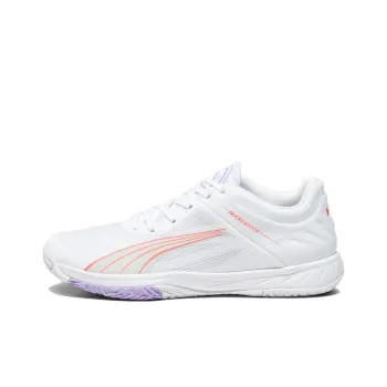 Puma Women's Accelerate Turbo Court 'White Fire Orchid Violet'