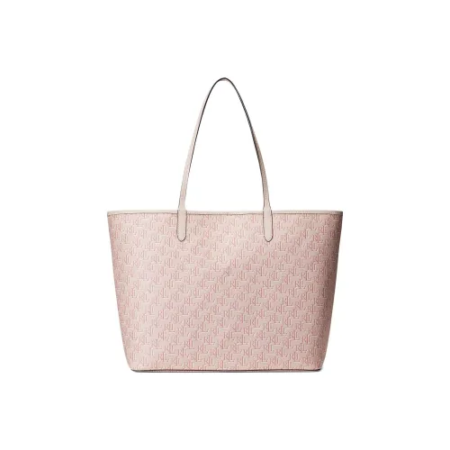 Polo Ralph Lauren Polyurethane Tote Bag Shopping Bag Handbag Shoulder Bag Women's Light Pink