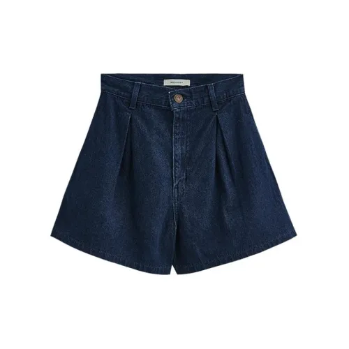 MOUSSY Denim Shorts Women's Blue