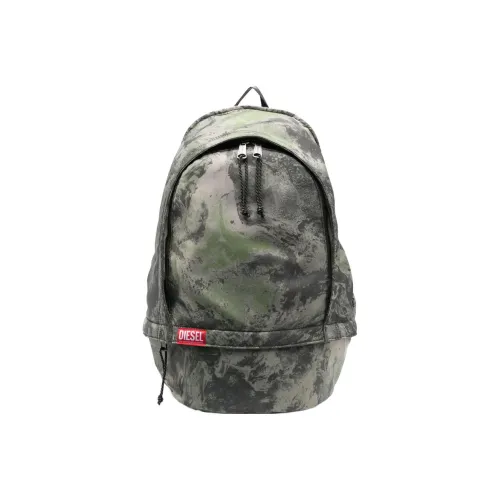 DIESEL Rave X Planet-print Backpack