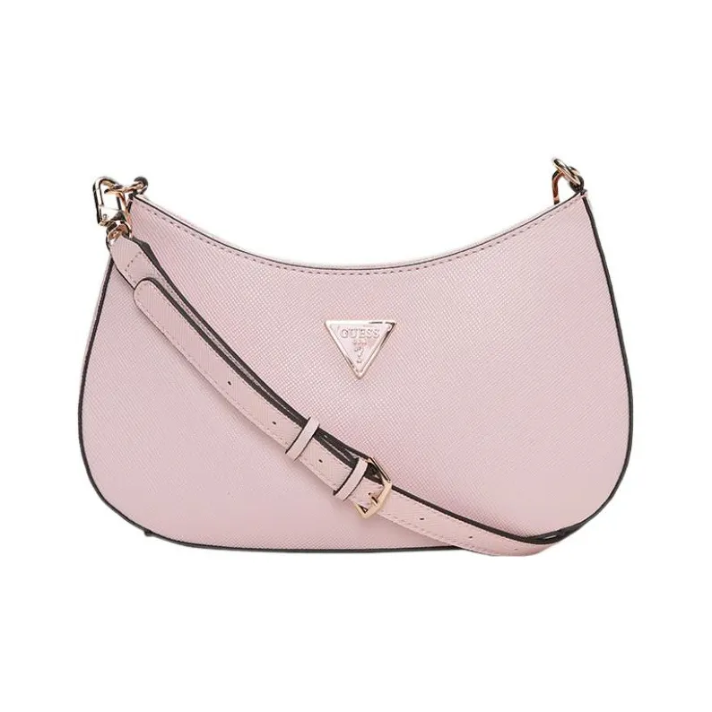 GUESS Artificial Leather Shoulder Bag Handbag Shoulder Bag Women's Light Purple-1