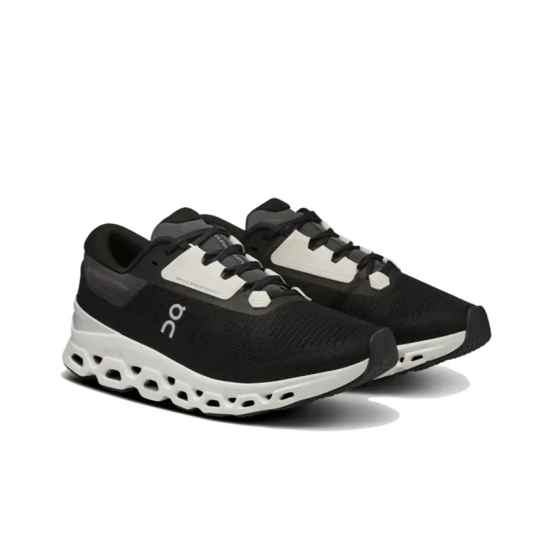 On CloudStratus 3 Black Frost Women's-2
