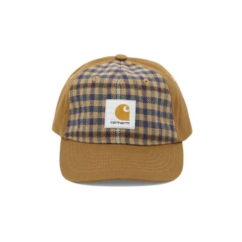 Carhartt WIP Logo-Patch Panelled Baseball Cap-1