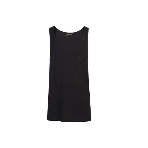 EMPORIO ARMANI Tank Tops Men Black