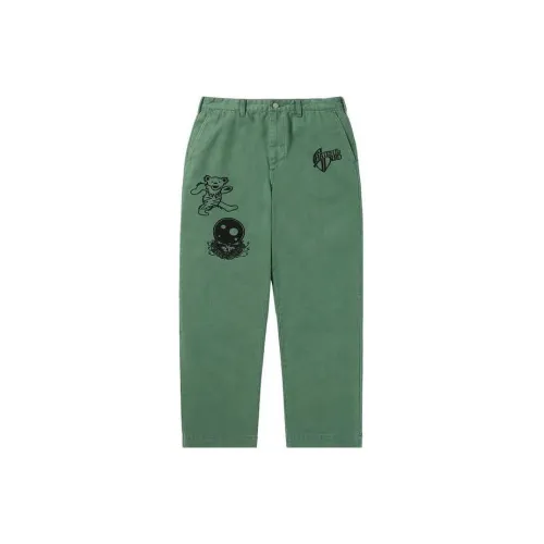 Thisisneverthat Casual Pants Men Green