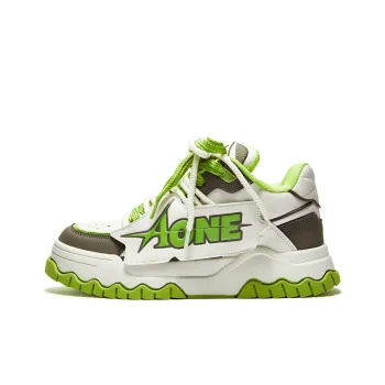 A1 Coverage Wear Resistant Low Top Puffy Skateboard Shoes Unisex