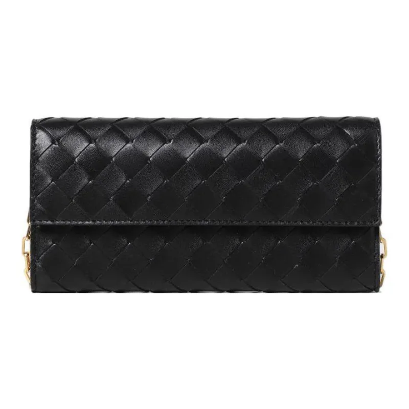 Bottega Veneta Woven Chained Wallet-1