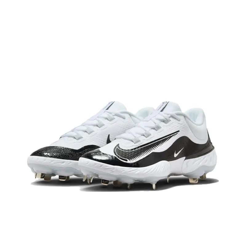 Nike Alpha Huarache Elite 4 Low 'White Black Blue Tint'-2