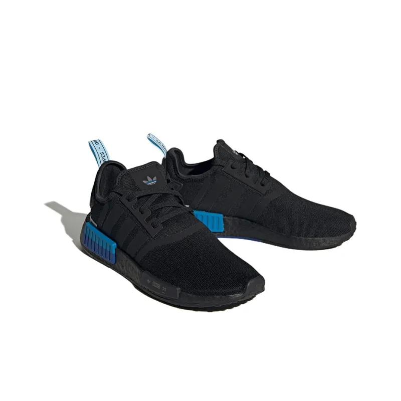 Adidas Nmd R1 Black Royal Blue-2