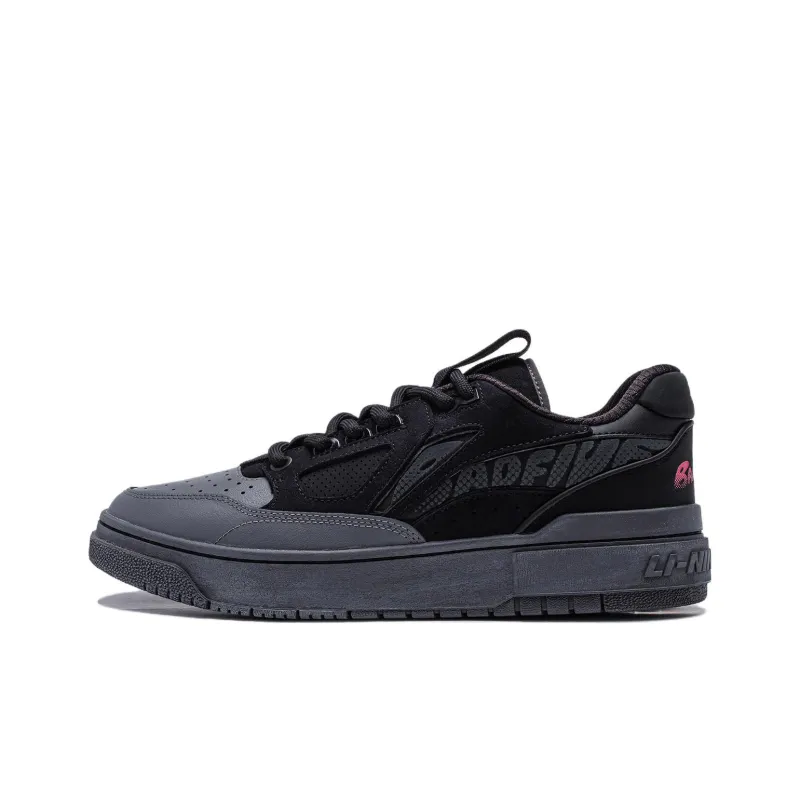 LiNing Rookie 2 Low Top Skateboard Shoes Men's Black-0