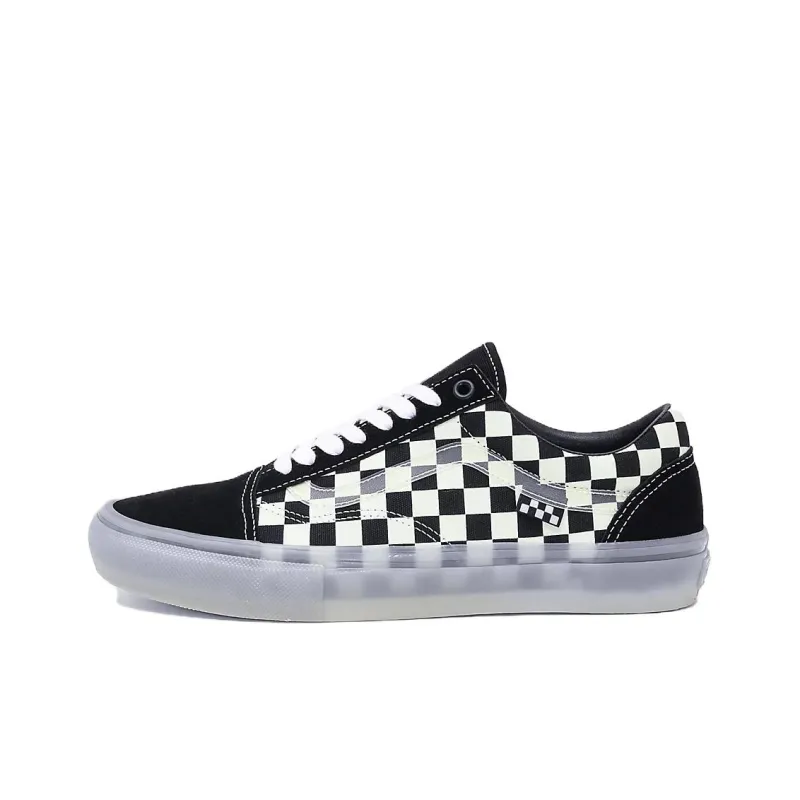 Old Skool Skate Vans 'Glow In The Dark Checkerboard'-0