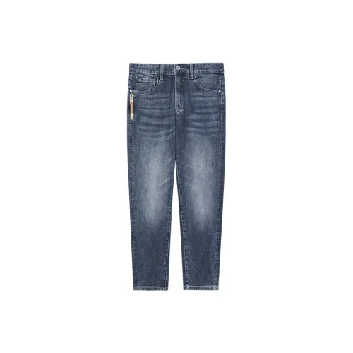 KIKC Jeans Men Dark Blue