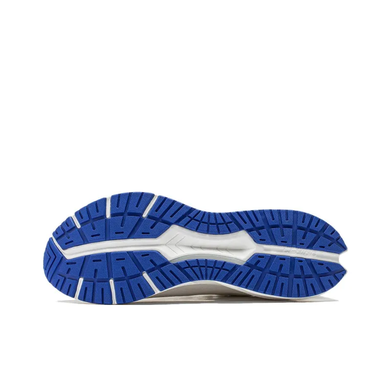 LiNing Cloudy Anti Slip Wear Resistant Low Top Running Shoes Men's White Blue Orange-2