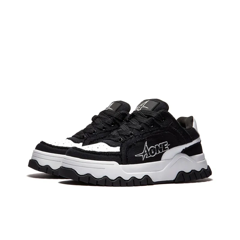 A1 Denim Collection Low-Top Skateboard Shoes Unisex-8