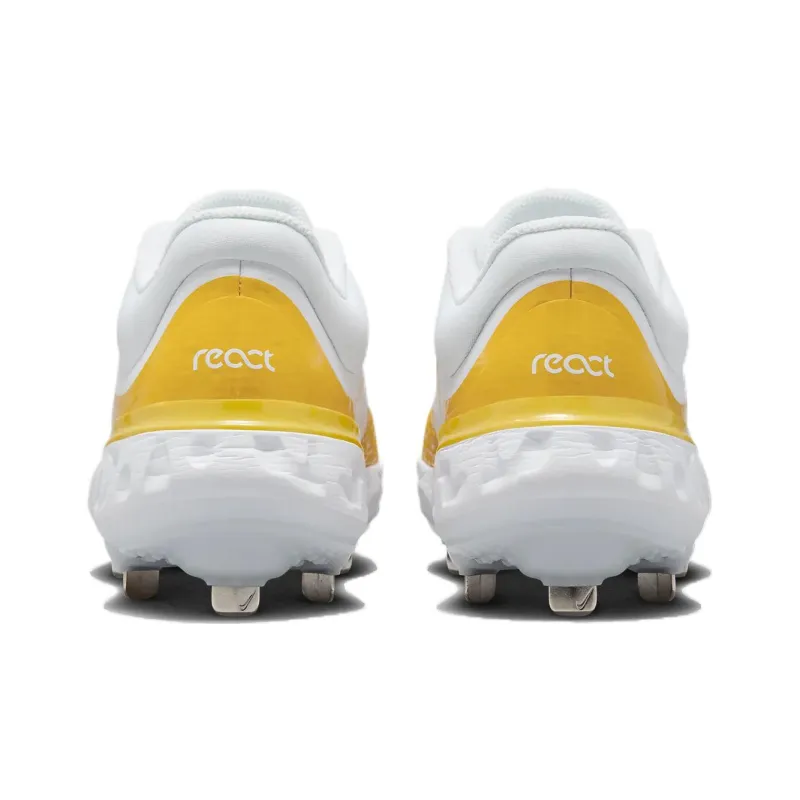 Nike Alpha Huarache Elite 4 Low Tb 'White Amarillo'-4