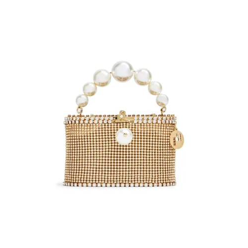 Rosantica Holi Crystal-embellished Caged Tote Bag