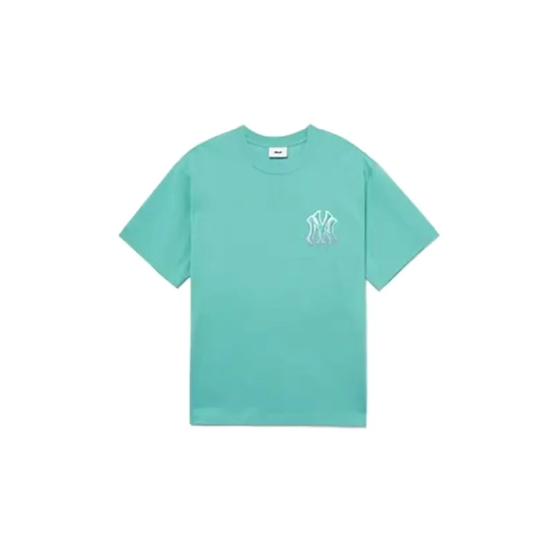 MLB New York Yankees T Shirts Unisex Turquoise-1