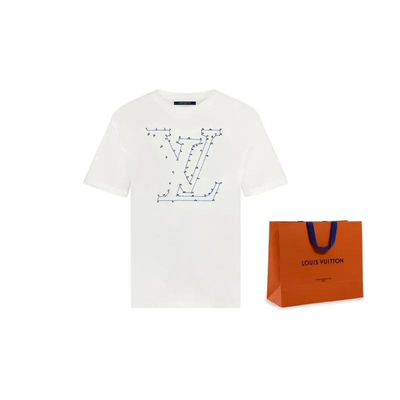 LOUIS VUITTON New Quarterly Products Of LV T Shirts Men-1