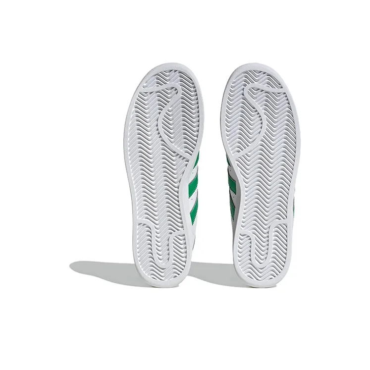 adidas originals Superstar XLG White Green-5