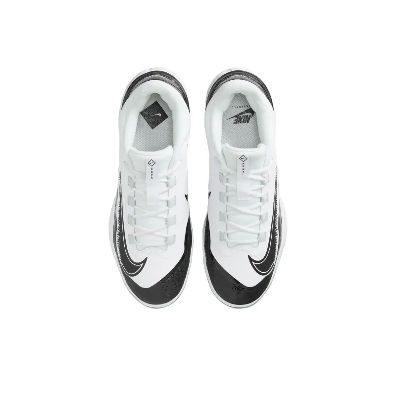 Nike Alpha Huarache Elite 4 Low 'White Black Blue Tint'-3