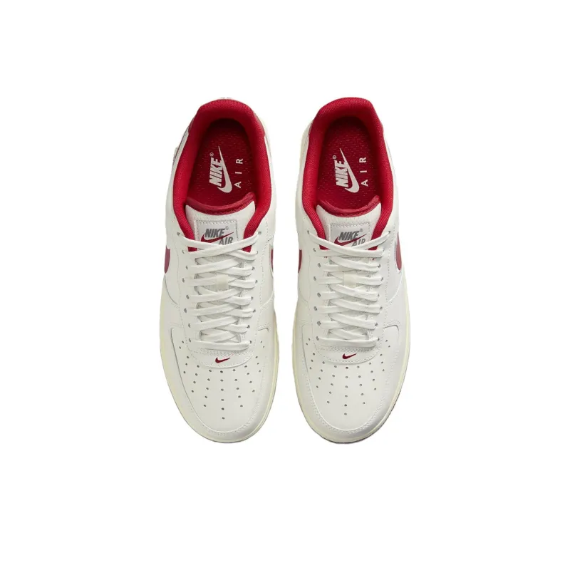 Nike Air Force 1 Low '07 Sail Gym Red-3