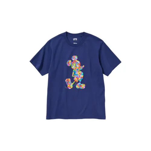 UNIQLO T-Shirts Unisex Dark Blue