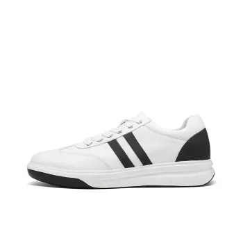 He Jinchang Breathable And Wear resistant Low Top Skateboard Shoes Men's White