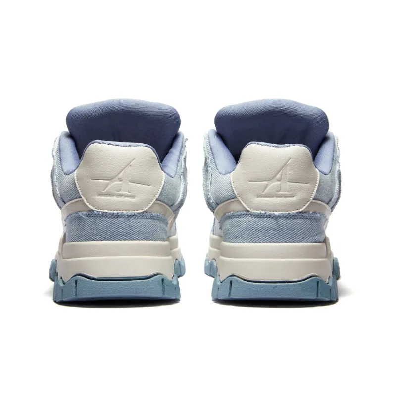 A1 Denim Collection Low-Top Skateboard Shoes Unisex-4