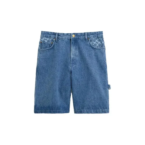 COACH Denim Shorts Men Blue