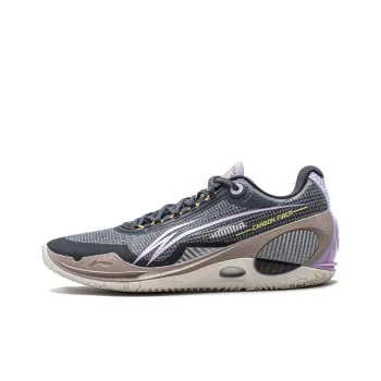 LiNing Wade 808 3 Ultra Anti Slip Wear Resistant Low Top Basketball Shoes Men's Black Purple