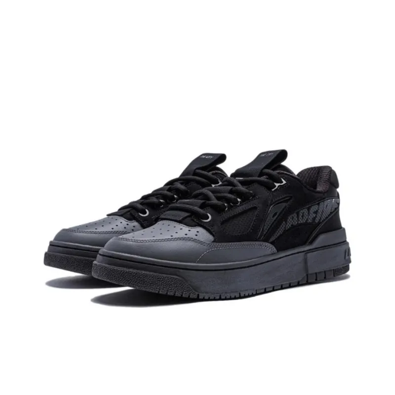 LiNing Rookie 2 Low Top Skateboard Shoes Men's Black-2
