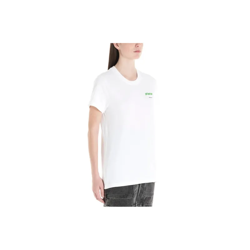 OFF WHITE T Shirts Women's White-2