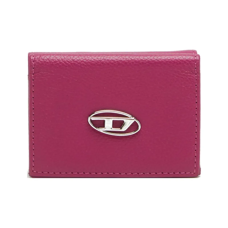 DIESEL Calfskin Wallet Regular Women's Purple Crystal-0
