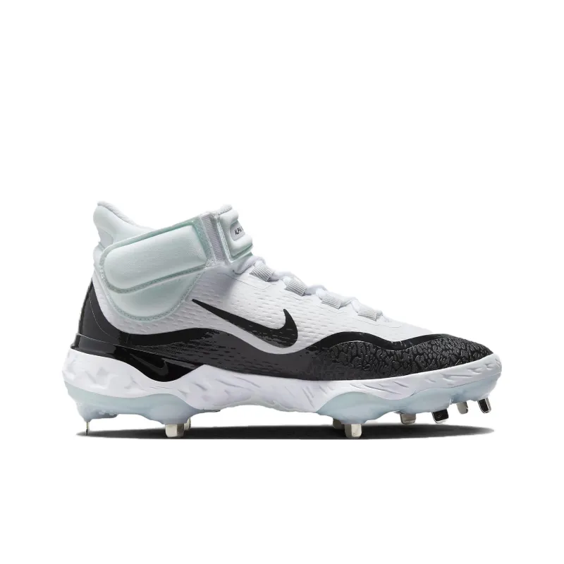 Nike Alpha Huarache Elite 4 White Black Blue Tint-1