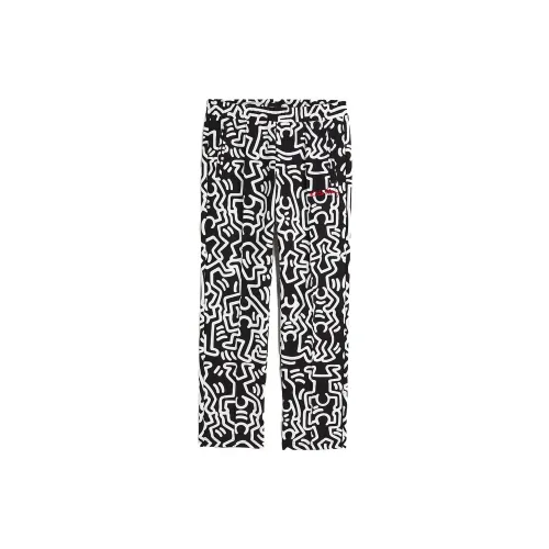 Keith Haring X H&M Casual Pants Men Black