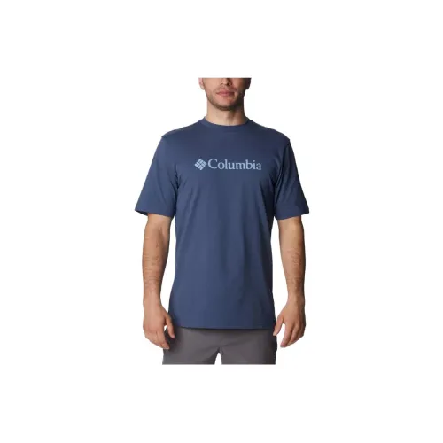 Columbia CSC T-Shirts Men Navy Blue