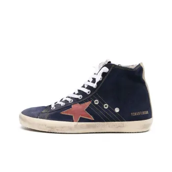 Golden Goose Francy High-top Suede Sneakers