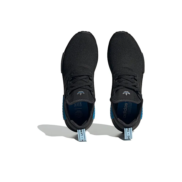 Adidas Nmd R1 Black Royal Blue-4