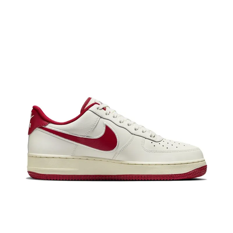 Nike Air Force 1 Low '07 Sail Gym Red-1